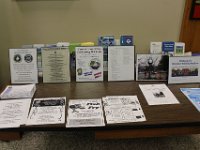 TableinLobbywith400thSigns